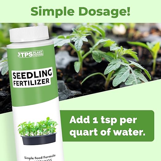 Seedling Fertilizer – Liquid Plant Food for Strong Root Development & Healthy New Growth, 8 oz