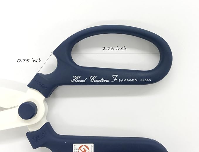 Sakagen Flower Scissors Hand Creation F-170 (Blue, 170mm)