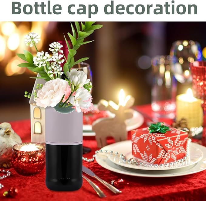 DOITOOL Mini Floral Foam Holder Round Flower Arrangement Supplies for Wedding Table Decor Wine Bottle Decoration 12 Pcs