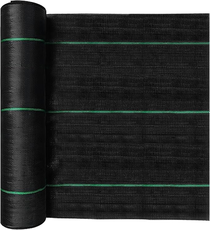 4ftx100ft Garden Landscape Fabric Weed Barrier Fabric Heavy Duty,Weed Blocker Fabric, Geotextile Fabric Under Gravel,Garden Tarp to Prevent Weeds, Landscaping Fabric