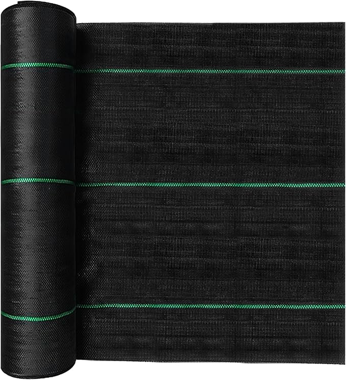 4ftx300ft Garden Landscape Fabric Weed Barrier Fabric Heavy Duty,Weed Blocker Fabric, Geotextile Fabric Under Gravel,Garden Tarp to Prevent Weeds, Landscaping Fabric, Driveway Fabric