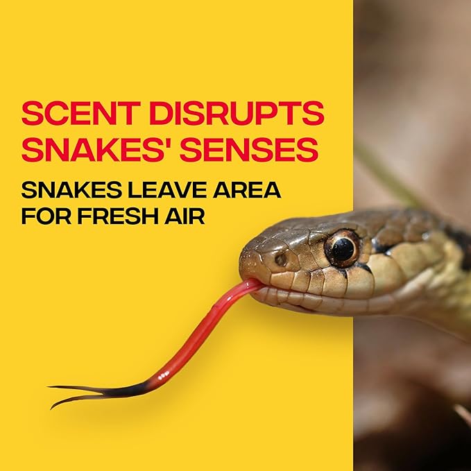 Victor VP364B-10 Snake-A-Way Outdoor Snake Repellent For Yard Powerful, Granules 10LB - Repels Against Poisonous and Non-Poisonous Snakes