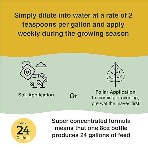 Farmer's Secret Rose Booster Fertilizer (8oz) - Super Concentrated - Formulated for All Types of Roses Throughout The Life Cycle - Encourages Healthy Growth and Vibrant Blooms