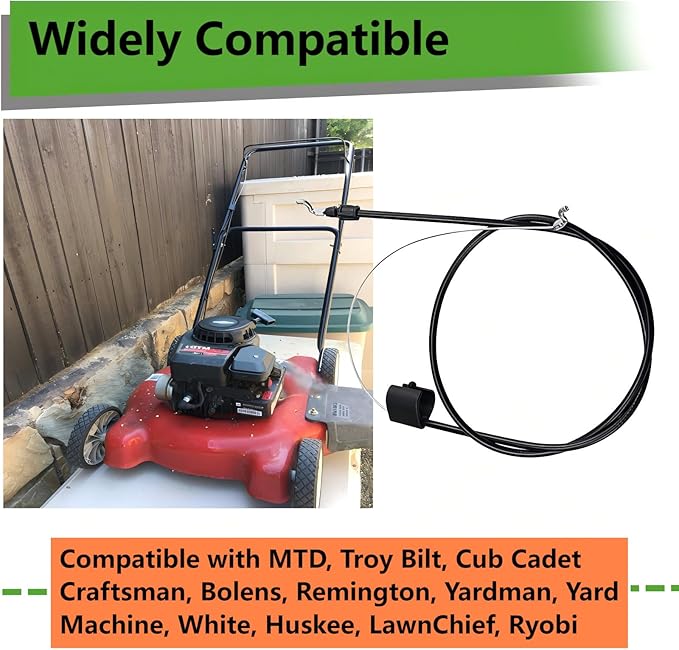 746-1130 946-1130 Control Cable for MTD/Cub Cadet/Troy Bilt/Yard Machine/Craftsman/Huskee Lawn Mower