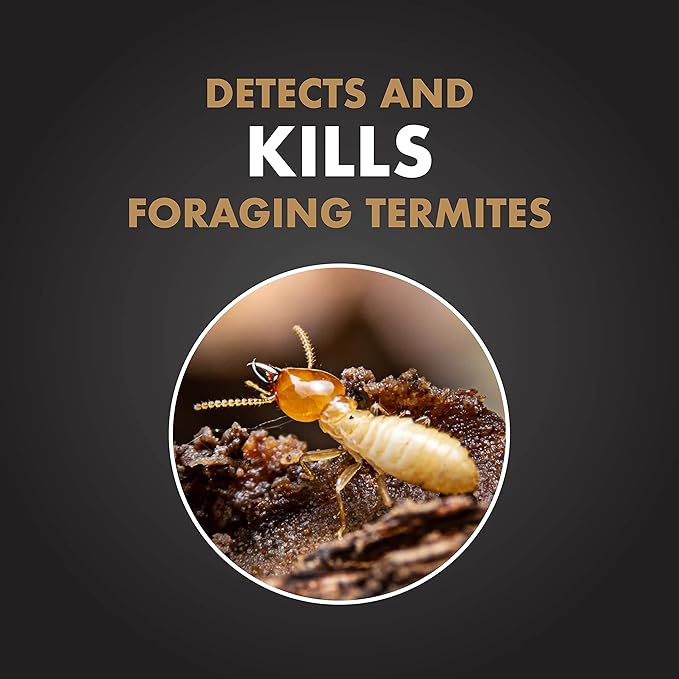 Spectracide Terminate Termite Detection & Killing Stakes2, 5 Count, Replacement Stakes With Pop-up Indicators Detect Termite Activity And Kill Foraging Termites Replacement Stakes, 8 Pack