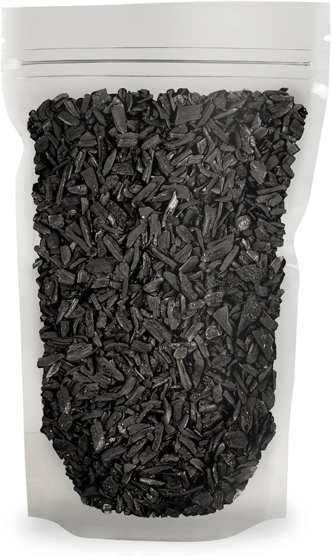 GARDENERA Horticultural Charcoal for Indoor Plants [20-Quart Bag] Black Diamond Soil Amendment for Orchids, Terrariums, and Gardening
