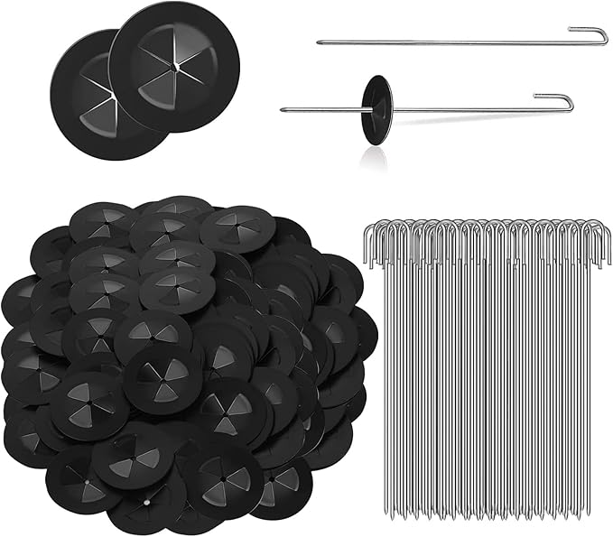 300 Sets Critter Guard Fasteners Clips for Solar Panel, Solar Panel Bird Guard Fasteners Clips for Attaching to Wire Mesh, Stainless Steel Solar Clips for Squirrel Proof Bird Fence