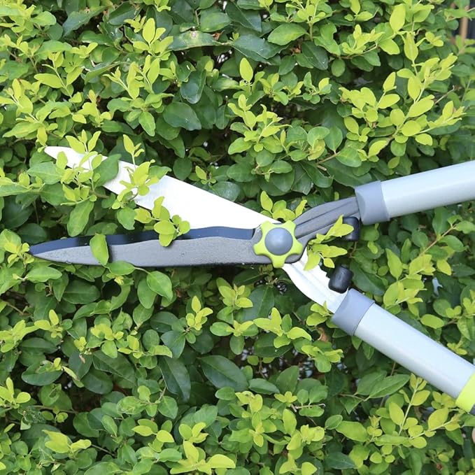Altdorff Garden Loppers Pruning Shears, Updated 3PCS Hedge Clippers Combo Set, Branch Cutter with Compound Action, Chops Thick High Branch Ease, Professional Tree Trimmer Set Heavy Duty