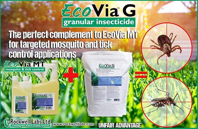 Rockwell Labs EVMT016 EcoVia MT Mosquito & Tick Control, 16oz