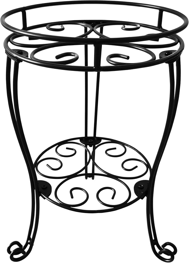 TREEZITEK One 18.9IN tall plant stand,two set of 6 inches plant stands