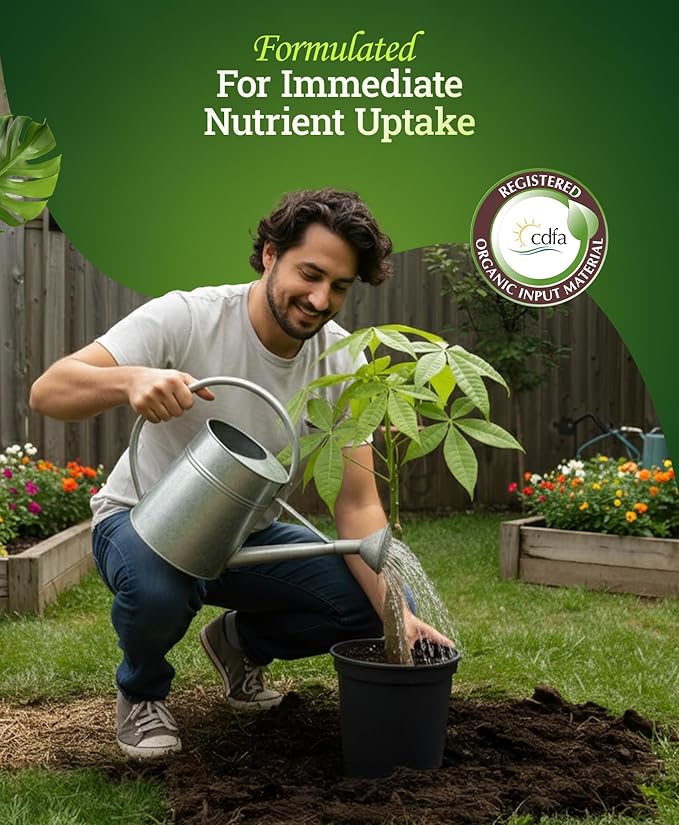 FoxFarm Bush Doctor Kelp Me Kelp You Seaweed Plant Food - 0.5-0-0.5 Liquid Kelp Fertilizer for Gardens, Hydroponic & Drip Irrigation Systems - Nutrient Uptake & Plant Growth - 1 Pint