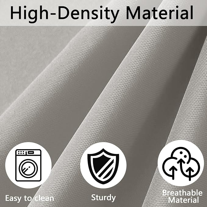 14Pieces Patio Cushion Covers Replacement Outdoor Water-Resistant Couch Covers Splashproof UV-Resistant Furniture Protectors Cushion Sofa Slipcovers Set with Zippers,Cover Only