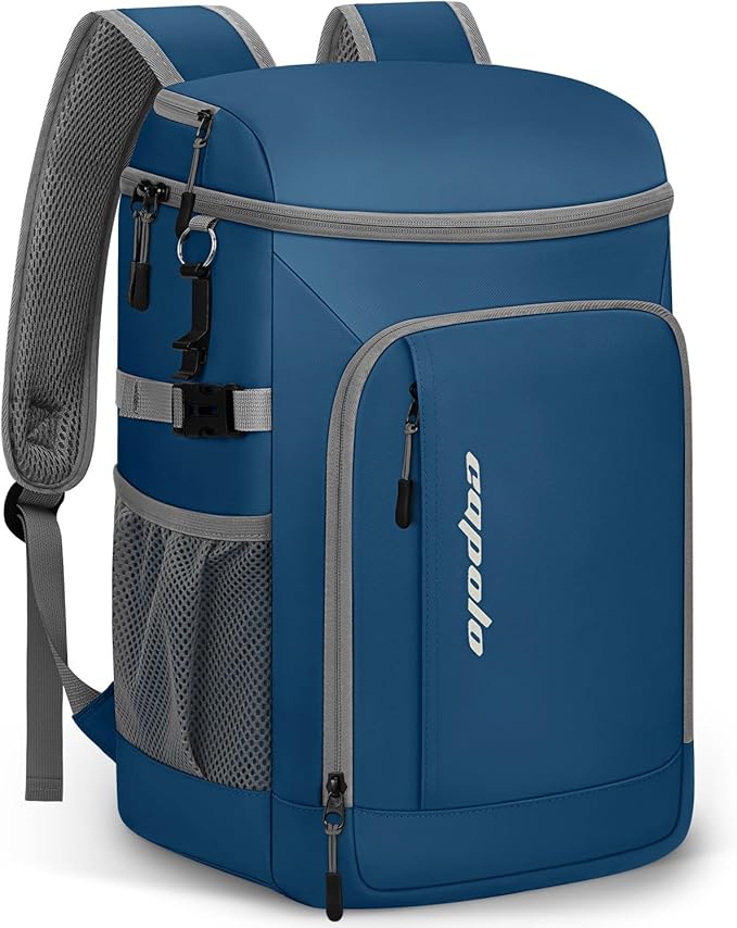 Capolo Cooler Backpack Insulated Waterproof for Women Men,36/45 Cans Lunch Backpack Coolers Leak Proof Soft Cooler Bag Ice Chest for Camping Beach