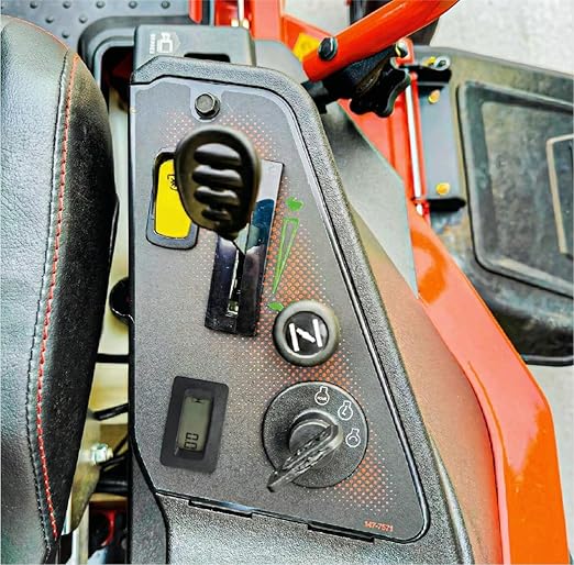 Hardline Products USA Digital Hour Meter – OEM Replacement for John Deere - Toro - Ariens & Briggs Stratton – Fits 100, X & G Series Mowers – Waterproof Maintenance Gauge for Tractors - E330