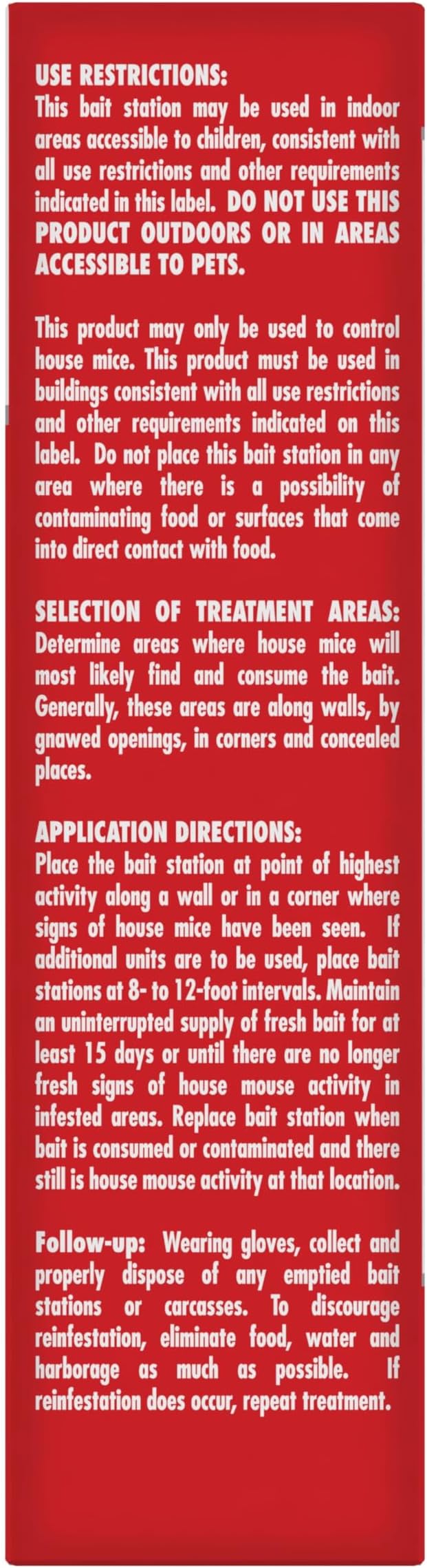 Tomcat Mouse Killer Child Resistant, Disposable Station, 2 Pre-Filled Ready-To-Use Bait Stations