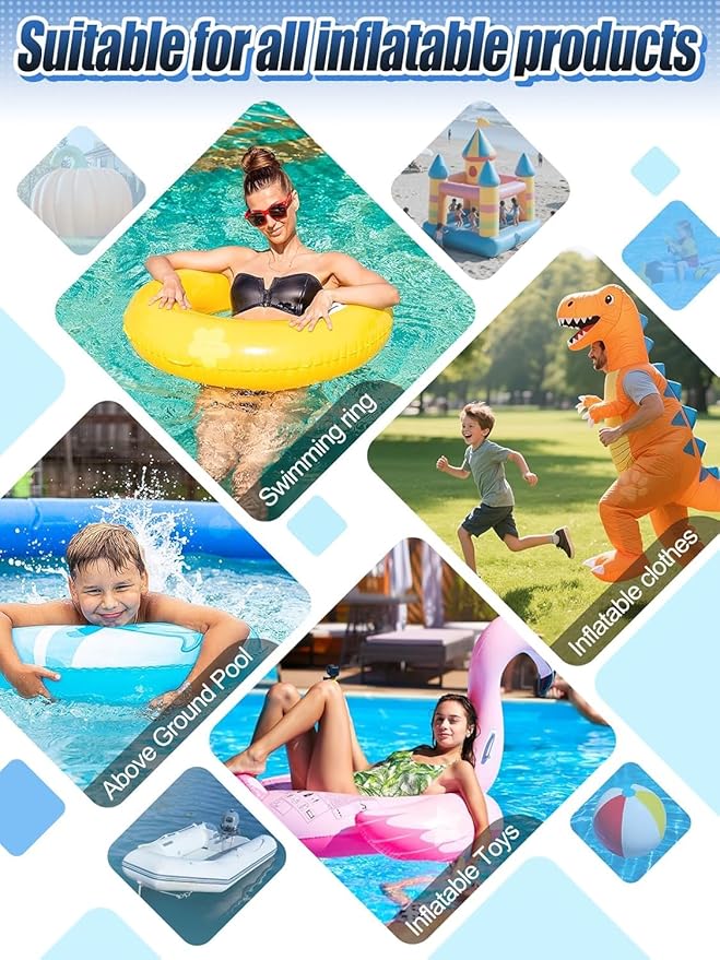 Aulock 2.8ft x 2ft Large Clear Pool Liner Repair Patch - Self-Adhesive Vinyl Patch Kit for In-Ground or Above Ground Pools Inflatable Swimming Pools, Clear
