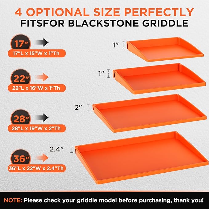 28" Silicone Griddle Mat for Blackstone 28 Inch Grill, Heavy Duty Food Grade Silicone Griddle Cover, Protect Your Grill from Dirt & Rust All Year Round
