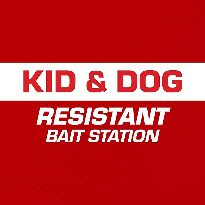 Tomcat Rockscape Bait Station: Rat and Mouse Killer, Discreetly Place Outdoors, Refillable, Kid and Dog Resistant