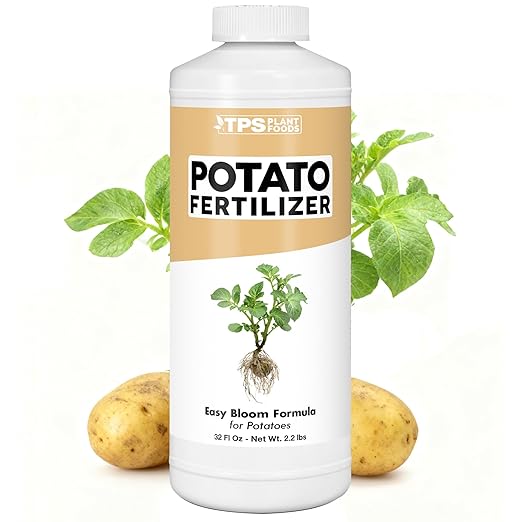 Potato Fertilizer – Liquid Plant Food for Bigger Tubers, Stronger Roots & Vigorous Plant Growth, 32 oz