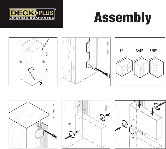 Decorative Fence Hardware Kit - 36"