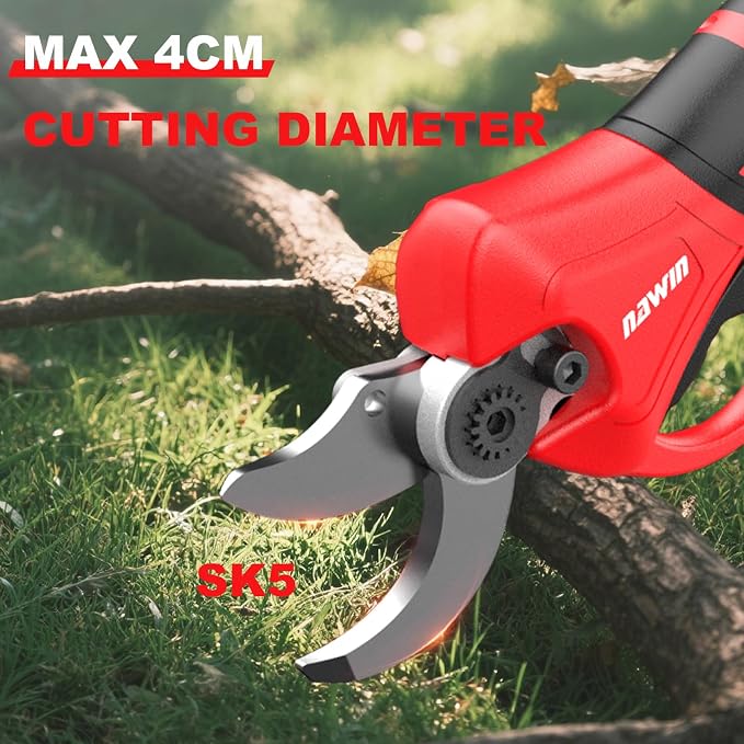 NAWIN 16.8V Electric Extended Ratchet Wrench + 40mm Electric Pruning Shears