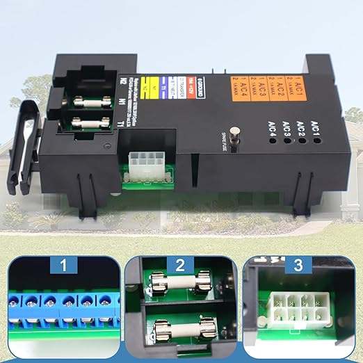 A0004499959 Smart AC Module Load Shed Module (SACM) Automatic Transfer Switch ATS Control Module Replacement for Generac 100 200 AMP Automatic Transfer Switch 10000004183