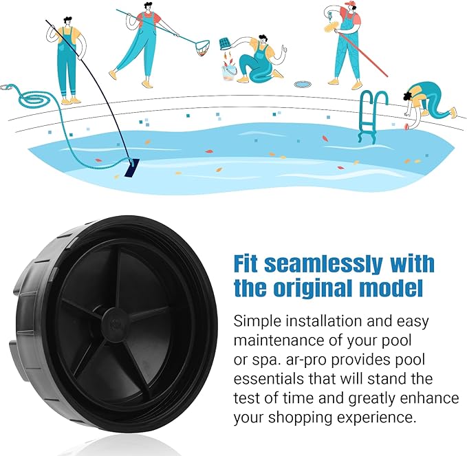 AR-PRO Replacement Chlorinator Lid Cover for CL200, CL220 - Compatible with Hayward Pool Automatic Chlorinator Parts - Made of Durable ABS Material