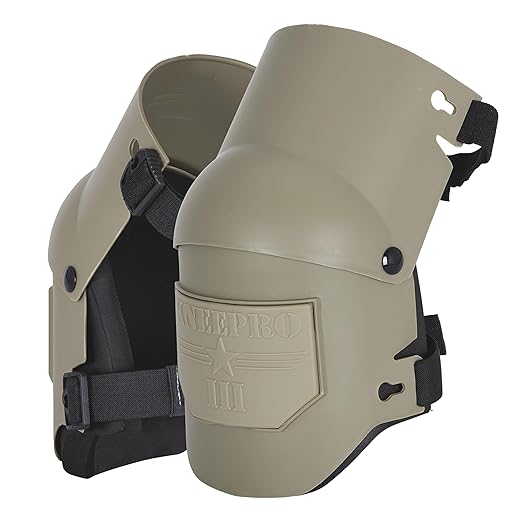 Sellstrom Ultra Flex KneePro Professional Knee Pads for Men & Women with Thick Foam Cushioning & Heavy Duty Hard Outer Shell - Adjustable Straps with Quick-Clips & Ergonomic Metal Hinges - for Construction Work, Gardening, Roofing, Flooring