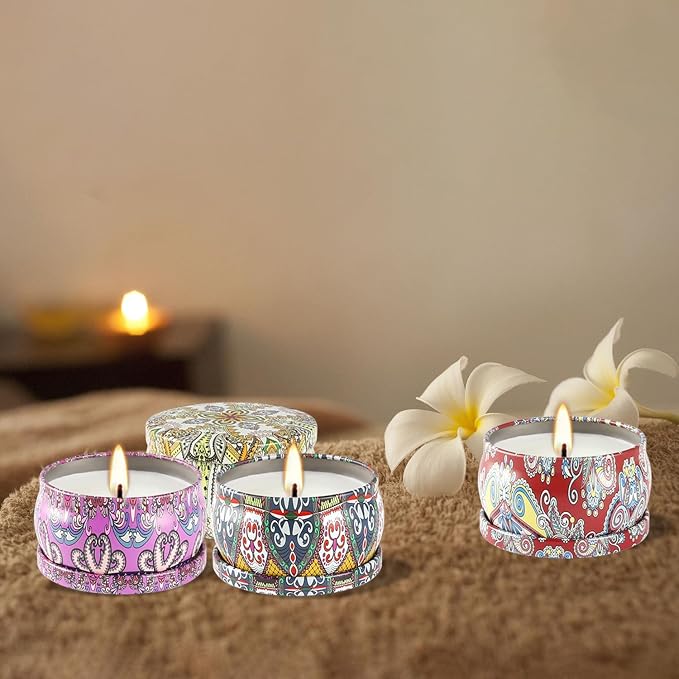 24 Pack Scented Candles Gift Set for Women, 2.5 oz Aromatherapy Candle Gift Sets for Mom,Soy Candle Set for Mother, Women, Friends and Coworkers