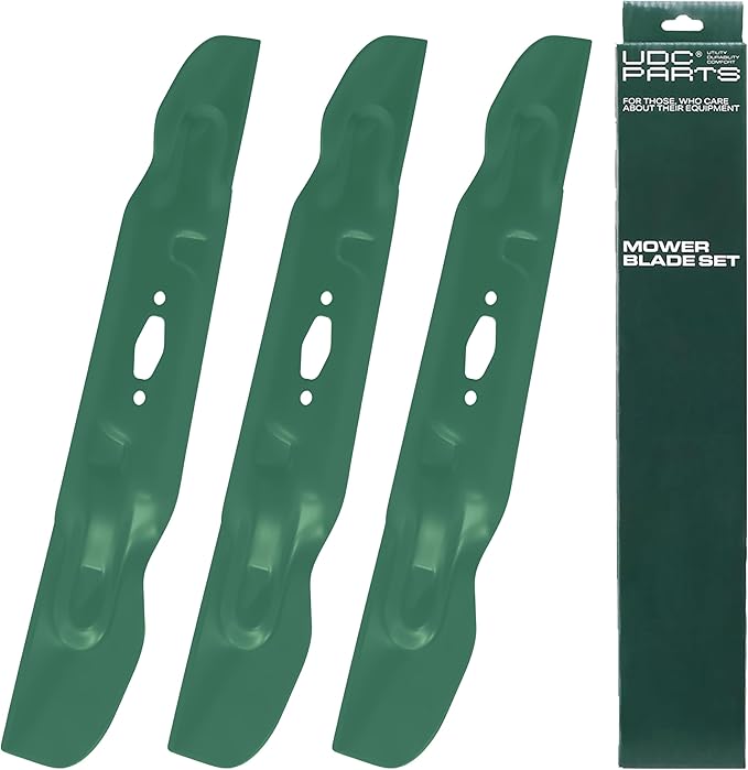 UDC Parts 742-05086 S-Shape Mower Blades Replacement for Cub Cadet 54 Inch ZTS2 742P05086 Craftsman CMXGZAM110194 Z5800 T3200 Z7600 TT440 Troy Bilt 490-110-C194 490-110-F194 ZT1 ZT2 / 3 Pack High Lift
