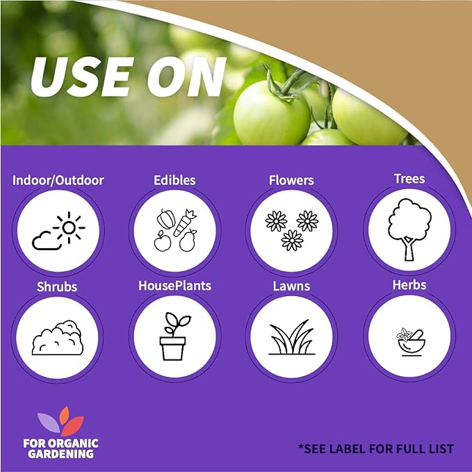 Bonide Captain Jack's Neem Max, 128 oz Ready-to-Use Spray Cold Pressed Neem Oil, Multi-Purpose Insecticide, Fungicide, Miticide and Nematicide for Organic Gardening