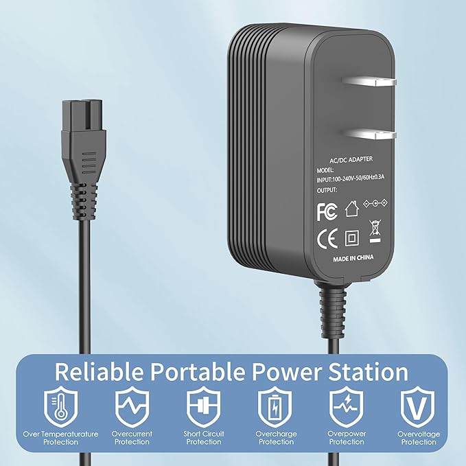 16.8V Power Charger for Aiper Scuba S1 Robotic Pool Cleaner Compatible with Aiper Scuba S1 E1 14.4V Li-ion Battery Robotic Pool Vacuum Cleaner Charger