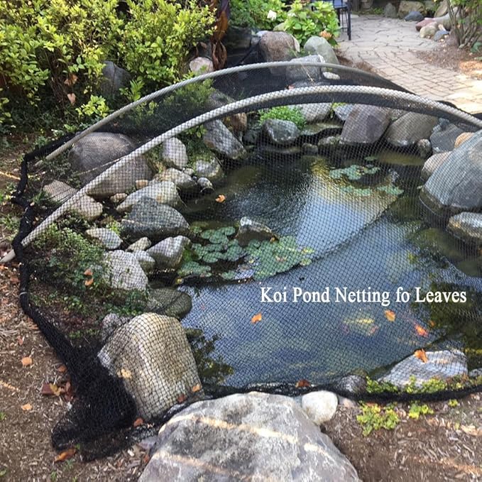 Bird Netting 30x30 Ft, 1/2In Mesh Heavy Duty Garden Netting Pest Barrier for Plants, Fruit Trees, Vegetables, Extra Strong Woven Mesh Netting, Animal Fencing Against Birds, Deer, Poultry