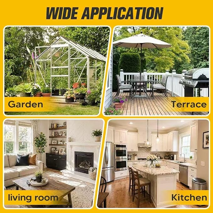 Dog Repellent, Dog Deterrent for Yard, Keep Dogs Away, Dog Digging Deterrent, Stool Eating Deterrent for Dogs, Outdoor Dog Repellent for Lawn and Garden, Easy to Use, 8 Packs
