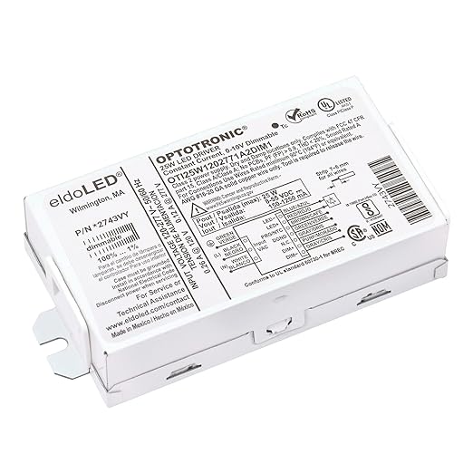 OSRAM 57347-25 watt 120/277 Volt Dimmable LED Driver (OTI25W/120-277/1A2 DIM-1)