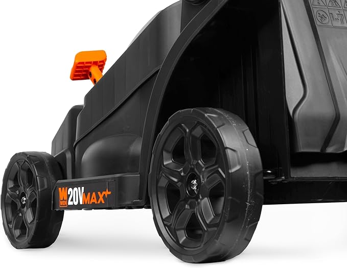 WEN 20V Max Cordless 15-Inch Lawn Mower and String Trimmer Combo Kit with 5Ah Battery and Charger (20VK2MLB)