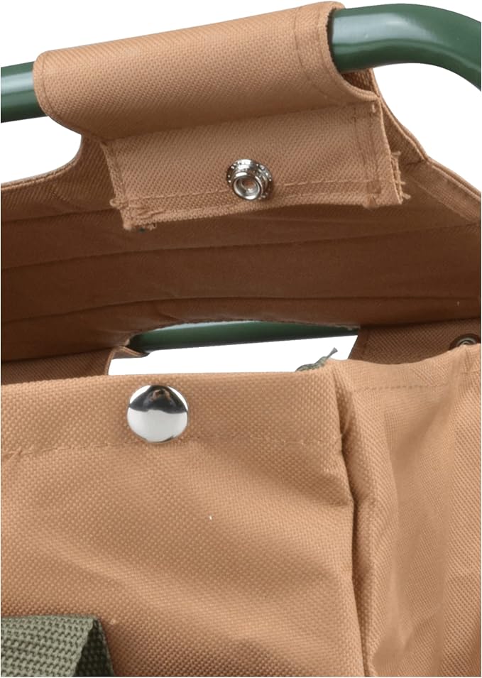 Esschert Design Canvas Tool Bag and Stool Carry-all