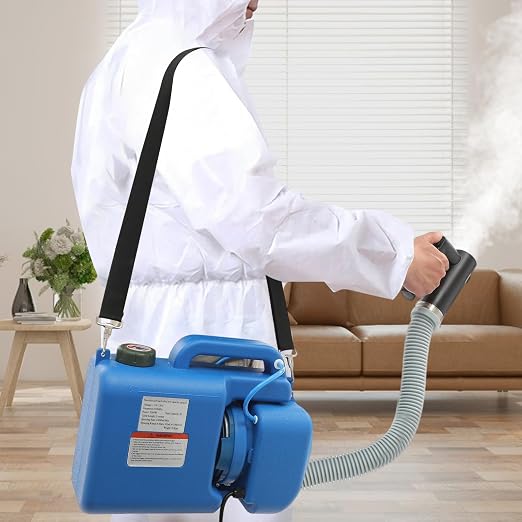 ULV Fogger Machine | 8L/2Gal Electric Atomizer Sprayer | Ultra-Low Atomizer Foggers Sprayer | Adjustable Flow Rate | Spraying Distance 32.8ft | with Backpack Mist A-tomizer