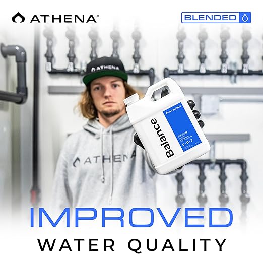 Athena Blended Balance | Liquid pH Buffer & Stabilizer for RO Water | Formula for Hydroponics | Sediment-Free, Dosatron Compatible | 32 Ounce