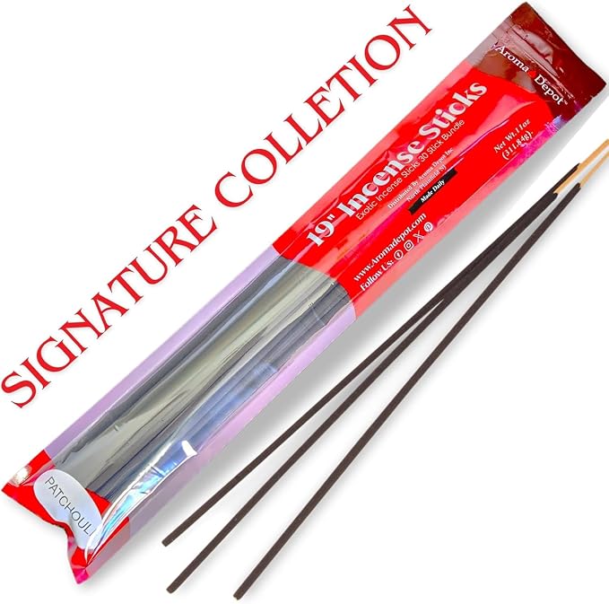 Aroma Depot 19'' Fruit Loop Most Exotic Incense Sticks. One Bundle Approx 27 to 30 Sticks, Jumbo 19 inch Long, Natural 19'' Extra Large Incense Sticks. Burns for 3 to 4 Hours Each. Long Lasting
