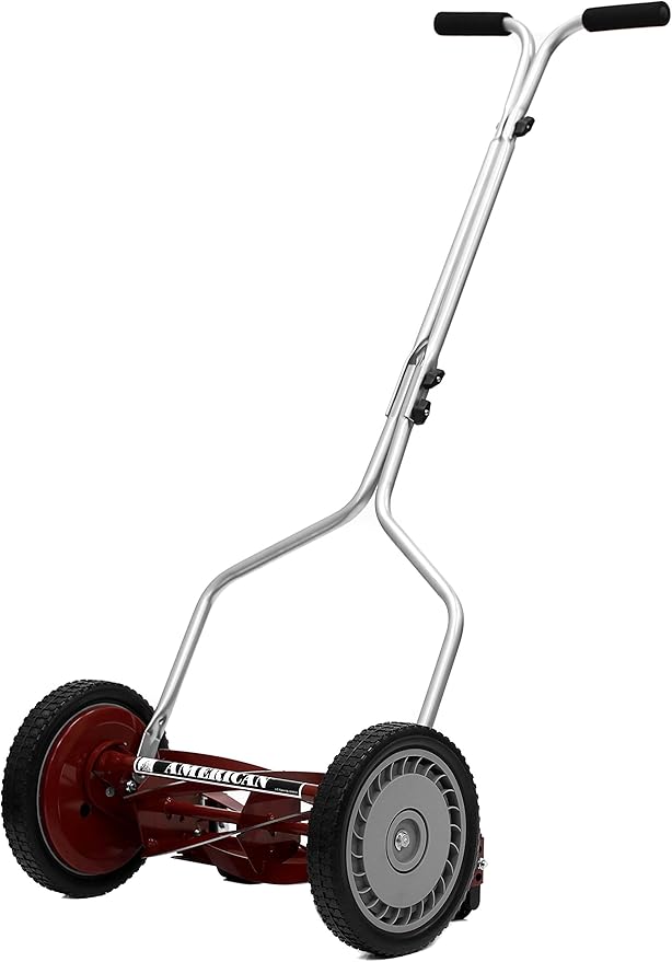 American Lawn Mower 5-Blade Push Reel Lawn Mower and Worx GT3.0 20V PowerShare 12" String Trimmer & Edger