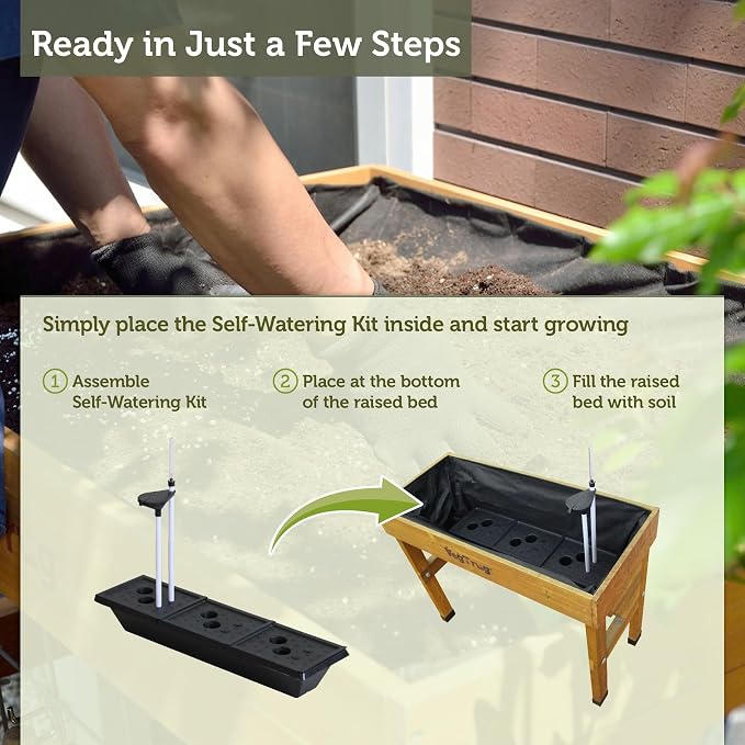 VegTrug® Self Watering Kit for Wall Hugger Small 1m