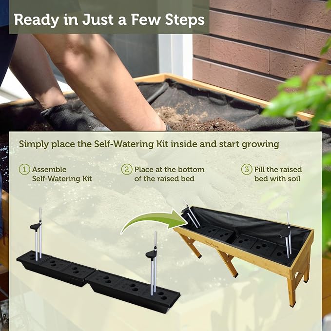 VegTrug® Self Watering Kit for Wall Hugger Medium 1.8m