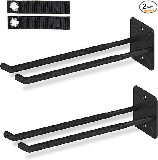 Garage Hooks, Heavy Duty Garage Hook, 12.4 Inch Wall Mount Hangers, Max Load 200 lbs Garage Storage Utility Hooks for Ladders, Chairs, Car Tires, Strollers, Garden Tools, Perfect man's day gifts