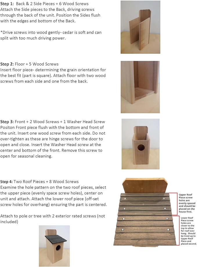 GK-BAR: Gamekeeper Barred Owl House – Cedar Construction, Made in The USA