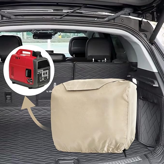 Joramoy Generator Covers Waterproof Universal for Honda Inverter Generators EU2200i EU2200ic EU2000i EU2000ic Camo Companion For Honda Power Equiment Heavy Duty 600D Oxford Cover