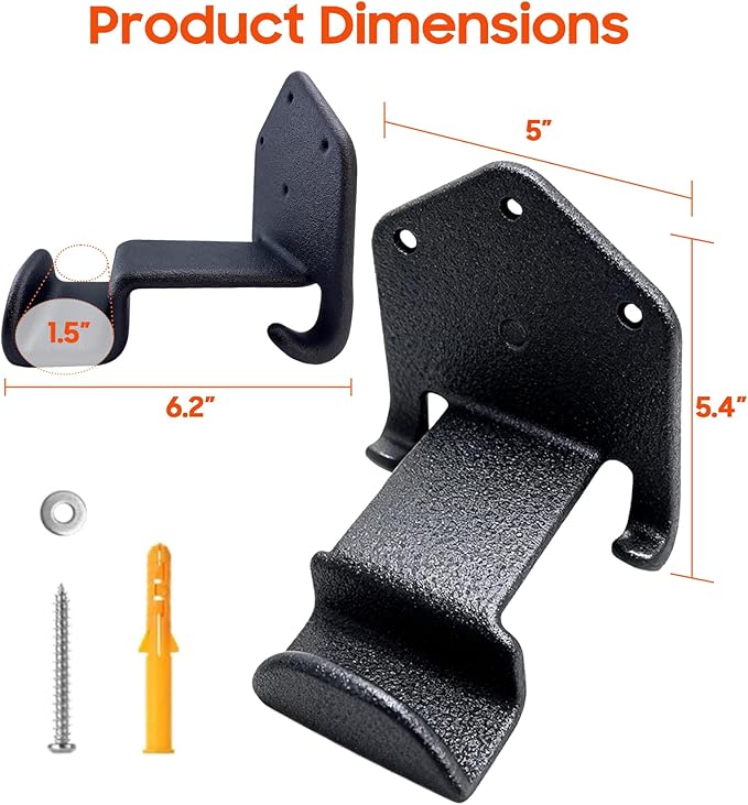 Pump Sprayer Holder, Backpack Blower Rack, 1 Pack Wall Mount Pressurized Garden Sprayer Hanger, Lawn Weed Sprayer Storage, Backpack Sprayer Oraganizer