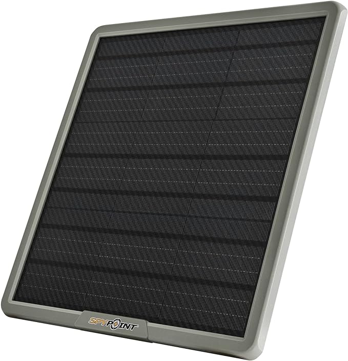 SPYPOINT Solar Panel for Trail Camera with Internal Battery for Outdoor Trail Camera Solar Panel (SPLB-22)