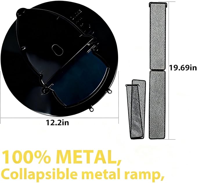 Bucket Lid Mouse Trap Metal 5 Gallon Bucket lid, Strong Material That Will Not Deform or be Bitten, Humane or Lethal Rat Traps, Auto Reset, Repeat Catch for Indoor Outdoor