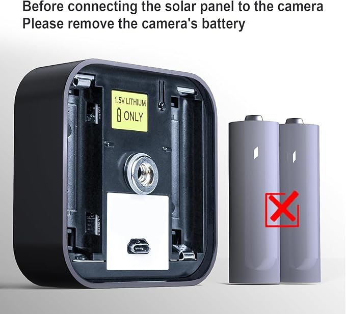 Solar Panel for Blink Camera, 4W Solar Panel Compatible with Blink Outdoor 3 (3rd Gen), XT XT2 Camera, Solar Charger for Camera with Adjustable Mount, 13.12ft Charge Cable, IP65 Waterproof, 2 Pack